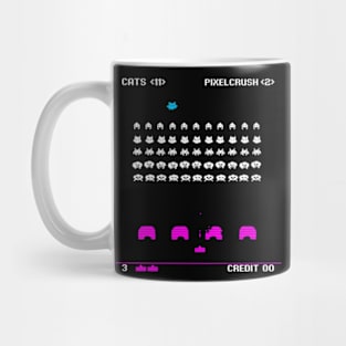 CAT INVADERS Mug